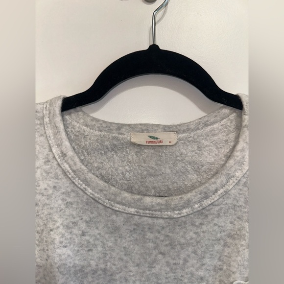 Hummingbird Grey Sweater Top - Picture 6 of 9